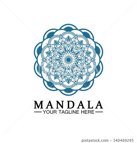 Circle pattern petal Flower Mandala Vector logo template illustration. Colorful template for spiritual retreat or yoga studio,Ornamental business cards,vintage luxury, ornamental decoration Circle pattern petal Flower Mandala Vector logo template illustration. Colorful template for spiritual retreat or yoga studio,Ornamental business cards,vintage luxury, ornamental decoration 140489295