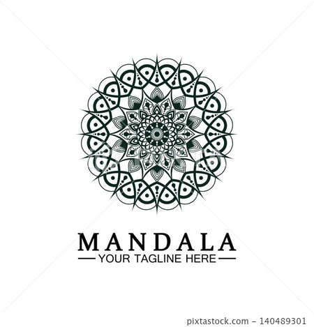 Circle pattern petal Flower Mandala Vector logo template illustration. Colorful template for spiritual retreat or yoga studio,Ornamental business cards,vintage luxury, ornamental decoration Circle pattern petal Flower Mandala Vector logo template illustration. Colorful template for spiritual retreat or yoga studio,Ornamental business cards,vintage luxury, ornamental decoration 140489301