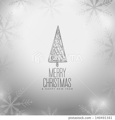 merry christmas holiday grey background with snowflake design vector illustration merry christmas holiday grey background with snowflake design vector illustration 140491381
