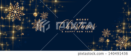 sparkling merry christmas festival celebration wide banner sparkling merry christmas festival celebration wide banner 140491436