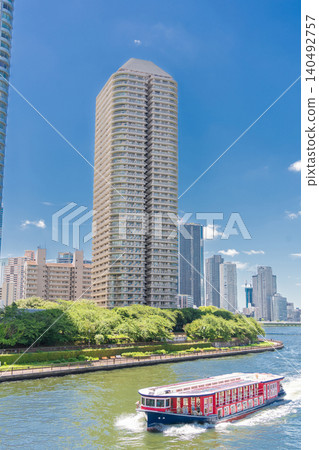 東京:中央區隅田川水上巴士 東京:中央區隅田川水上巴士 140492757