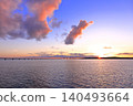 [Okinawa Prefecture] Irabu Bridge at dusk (Miyako Island) 140493664