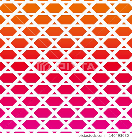 Geometric pattern, gradient, white, orange 140493680
