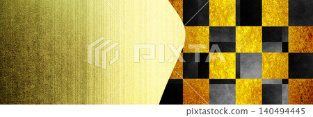 Gold checkered pattern Gold checkered pattern 140494445