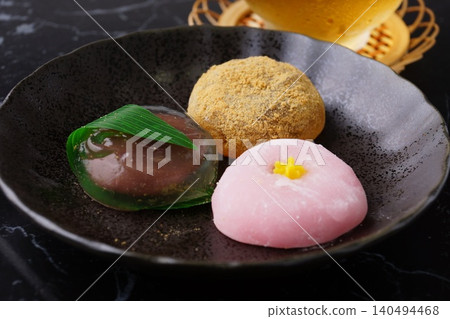 Delicious Japanese sweets Delicious Japanese sweets 140494468