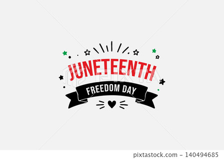 Juneteenth Freedom Day Celebration Design Juneteenth Freedom Day Celebration Design 140494685