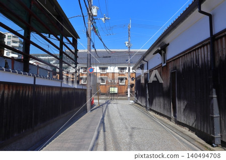 京都伏見的舊街景（京都市伏見區本材木町通） 140494708