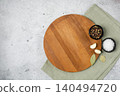 Wooden cutting board. 140494720