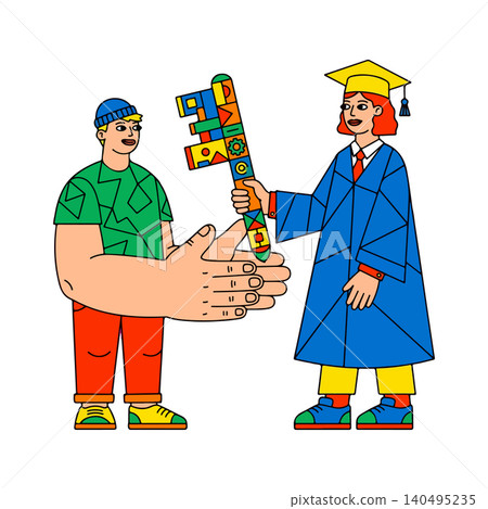 Graduation Key Handover Graduation Key Handover 140495235