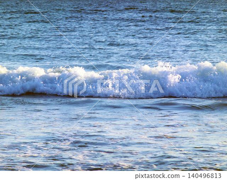 Close-up of waves crashing on the beach Close-up of waves crashing on the beach 140496813