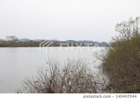 信濃川大河津引水渠(新潟縣長岡市) 信濃川大河津引水渠(新潟縣長岡市) 140497044