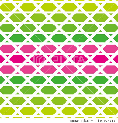 Geometric pattern, gradient, green, white 140497545