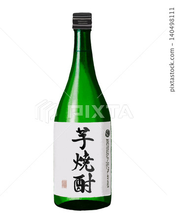 Sweet potato shochu (720ml bottle), green bottle Sweet potato shochu (720ml bottle), green bottle 140498111