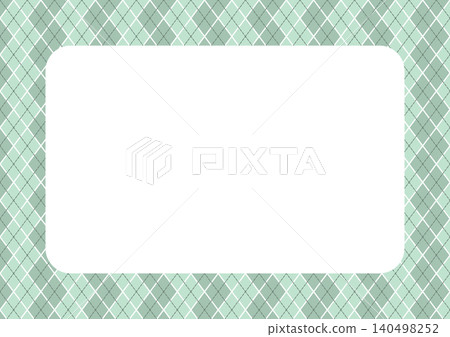 Argyle knit frame, mint, rounded corners, autumn/winter. Argyle knit frame, mint, rounded corners, autumn/winter. 140498252