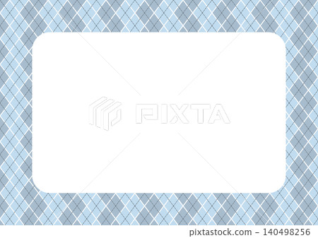 Argyle knit frame, sky blue, rounded corners, autumn/winter, blue. Argyle knit frame, sky blue, rounded corners, autumn/winter, blue. 140498256