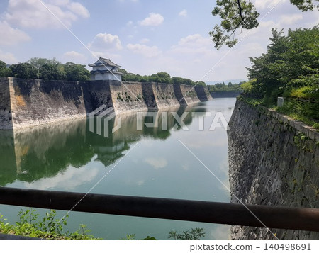 Osaka Castle and Moat Osaka Castle and Moat 140498691