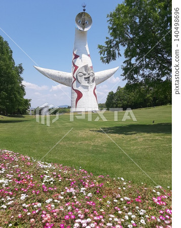 公園裡的雕塑——世博公園 140498696