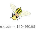 A cute little bee illustration 140499108