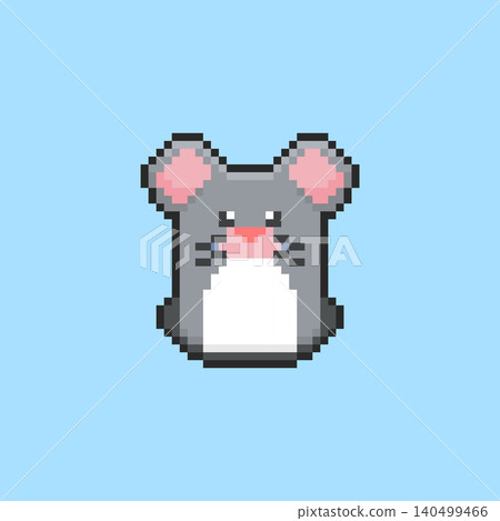 Pixel art Mouse Character game asset design Pixel art Mouse Character game asset design 140499466