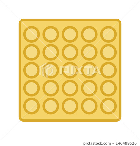 Illustrations of tactile paving blocks (warning blocks/dotted blocks) Illustrations of tactile paving blocks (warning blocks/dotted blocks) 140499526