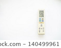 Air conditioner remote control with a white background 140499961