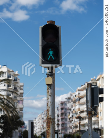 traffic light on the street traffic light on the street 140500251