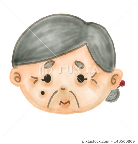 祖母插圖;與老年人的憂慮、照顧和醫療問題相關的素材;透明 PNG 背景。 祖母插圖;與老年人的憂慮、照顧和醫療問題相關的素材;透明 PNG 背景。 140500809