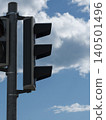 traffic light on the street 140501496