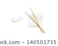 cotton with bandage first aid for health care clean close wound  140501735