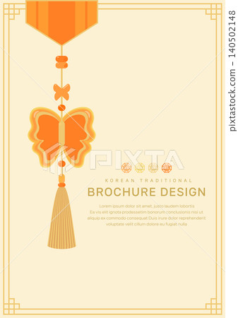 Minimal Korean Traditional Tourism Brochure Minimal Korean Traditional Tourism Brochure 140502148