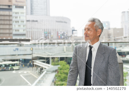 Senior male business Senior male business 140502270