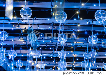 Wind chimes and illuminations Wind chimes and illuminations 140502559