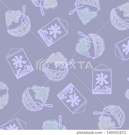 Purple hand-drawn shaved ice background material Purple hand-drawn shaved ice background material 140502872