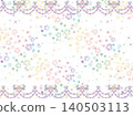 Roses, patterns, ribbon F, m20 Rainbow Pale B 140503113