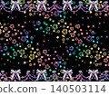 Roses, patterns, ribbon F, m21 Rainbow Dark B 140503114