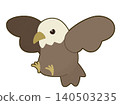 A stylized illustration of a hawk 140503235