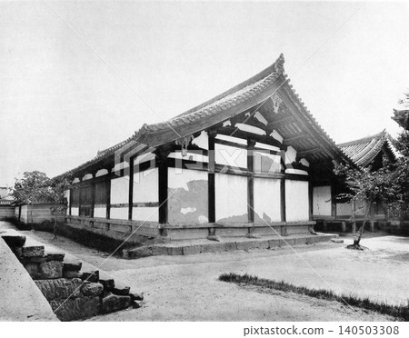 法隆寺的傳寶堂,日本國寶 法隆寺的傳寶堂,日本國寶 140503308