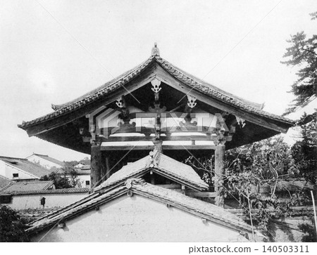 日本國寶：東大寺天涯門側視圖 140503311