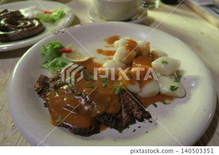 Polish meat dish and side dish: Kopitka 140503351