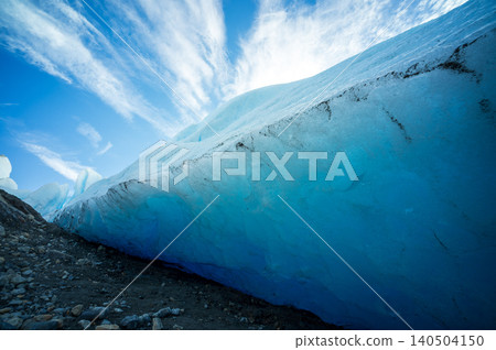Perito moreno glacier patagonia los glaciares national park, Blue ice wall dramatic sky perito moreno glacier patagonia los 140504150