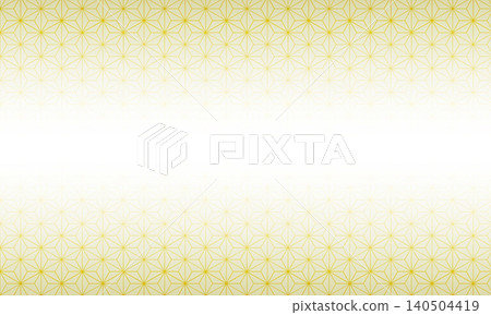 Simple gold hemp leaf pattern wallpaper material with a Japanese-style background. Simple gold hemp leaf pattern wallpaper material with a Japanese-style background. 140504419