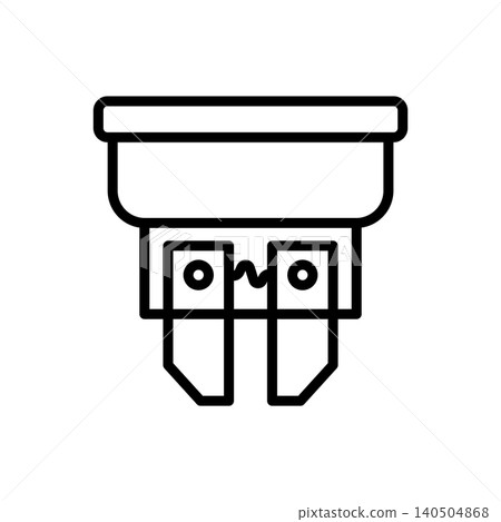 fuse icon vector design template in white background fuse icon vector design template in white background 140504868