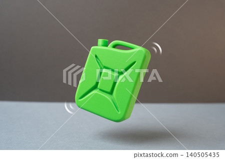 Green fuel can. Biofuel. Cheap gasoline. Green fuel can. Biofuel. Cheap gasoline. 140505435