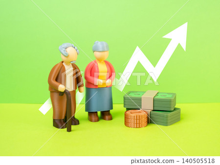 Increased payments for the elderly. Increased pensions. Increased well-being. Increased payments for the elderly. Increased pensions. Increased well-being. 140505518