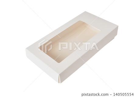 Elegant White Box with Transparent Lid for Packaging Various Items and Gifts, Versatile Design Elegant White Box with Transparent Lid for Packaging Various Items and Gifts, Versatile Design 140505554