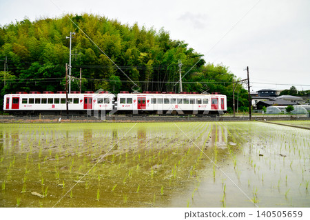靠近大池遊樂園站（岸川線，草莓列車）[和歌山縣紀之川市] 140505659