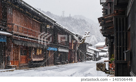 Tsumago-juku (winter) Tsumago-juku (winter) 140506446