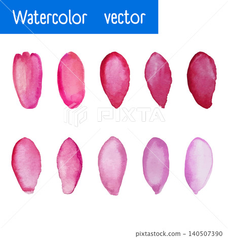 Artistic Collection of Pink Watercolor Shapes and Textures for Graphic Design Projects Artistic Collection of Pink Watercolor Shapes and Textures for Graphic Design Projects 140507390