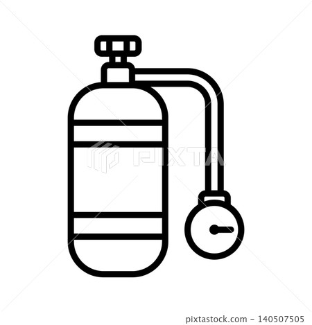 air tank icon vector design template in white background air tank icon vector design template in white background 140507505