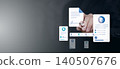 Document Approval Workflow and Digital Verification Concept 140507676